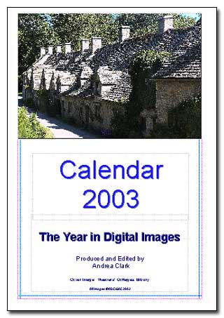 Calendar Photograph  Andrea Corrie